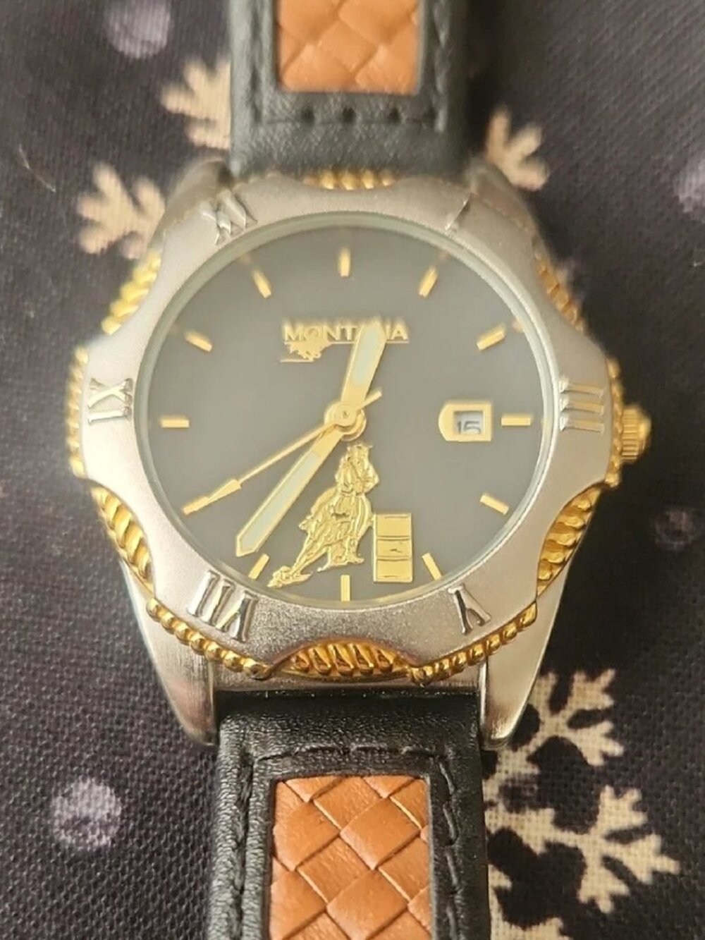 Rare Montana Silversmith Ladies Barrel Racer Watch